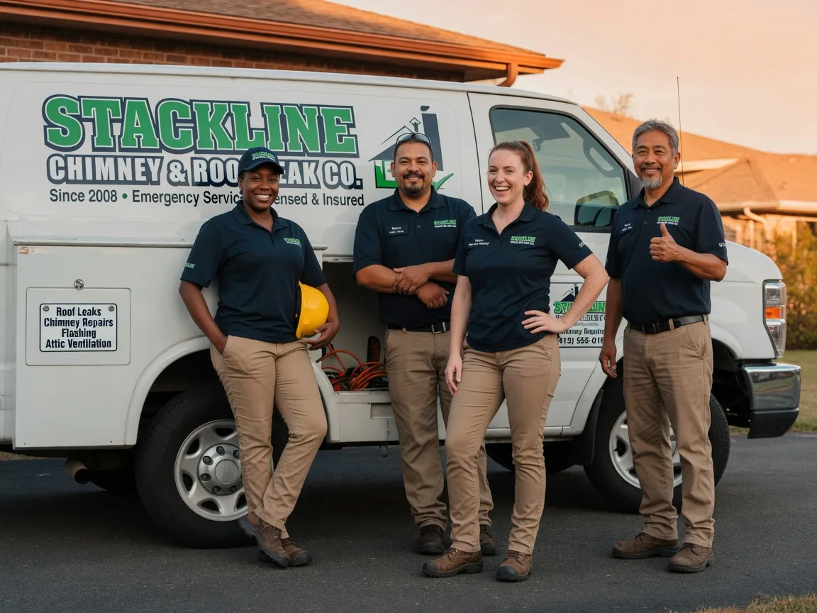 Chimney flashing repair company in Gore Springs, MS